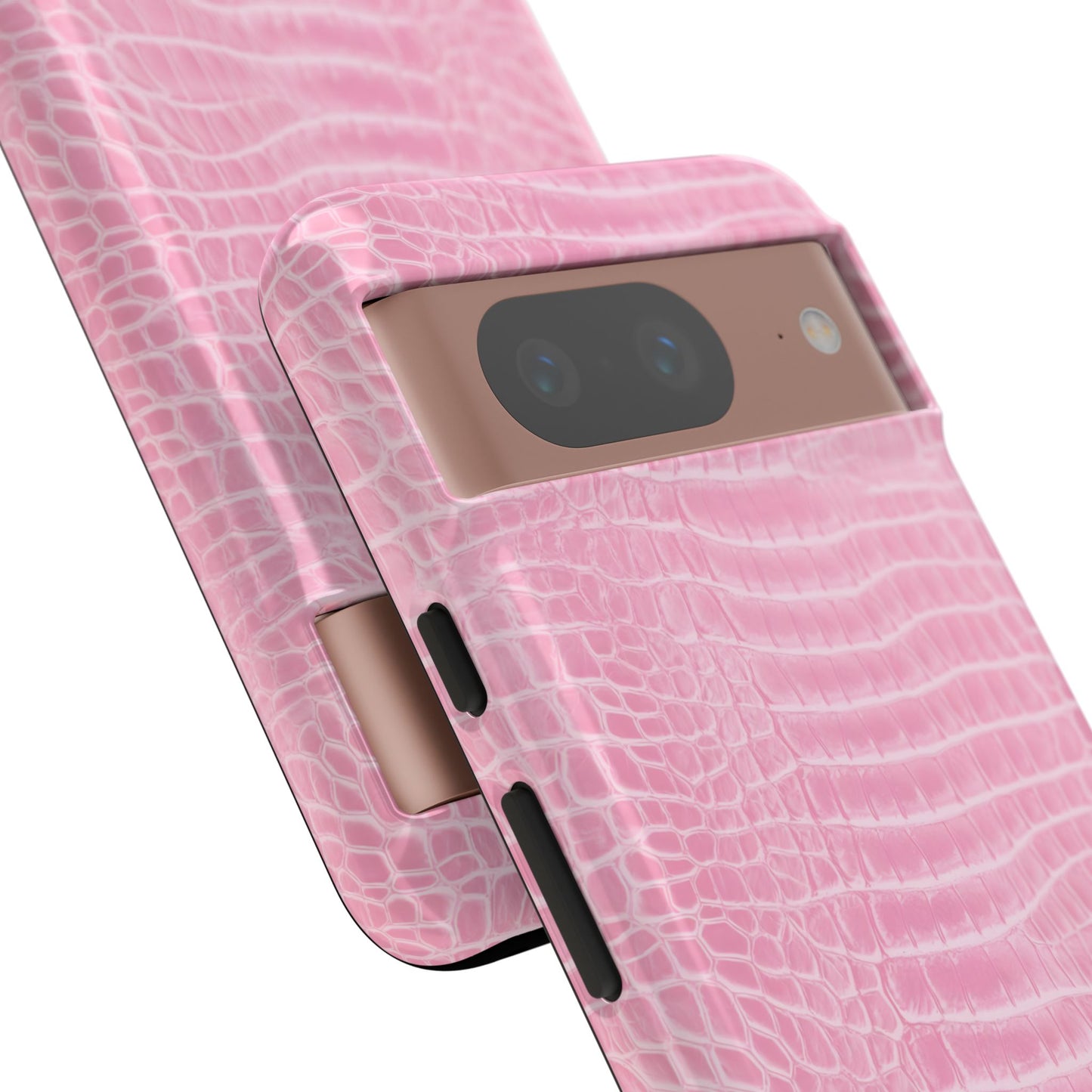 Luxe Leather in Pink - Tough Phone Case
