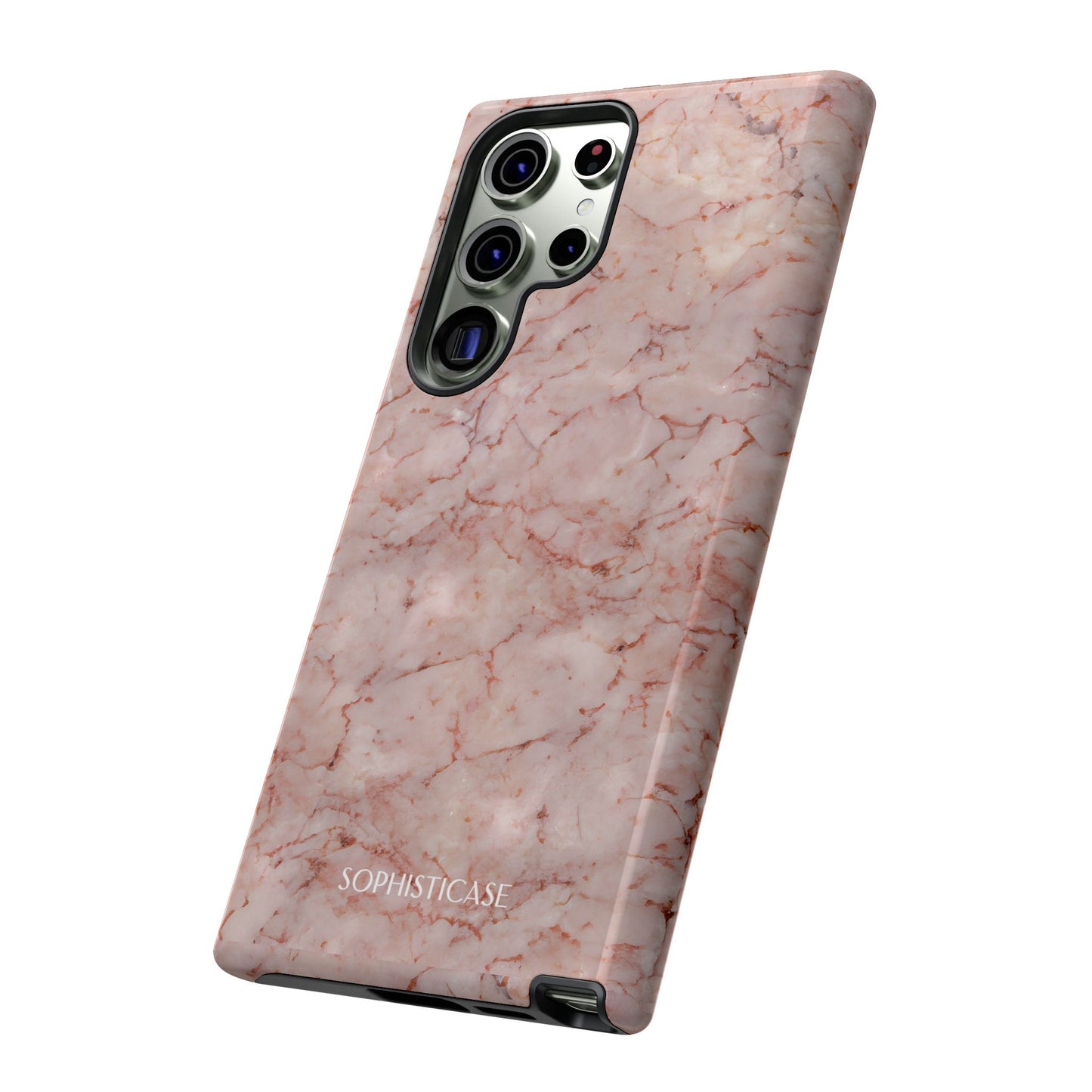 Marble Opulence in Pink - iPhone Case, Samsung Galaxy Case, Google Pixel Case