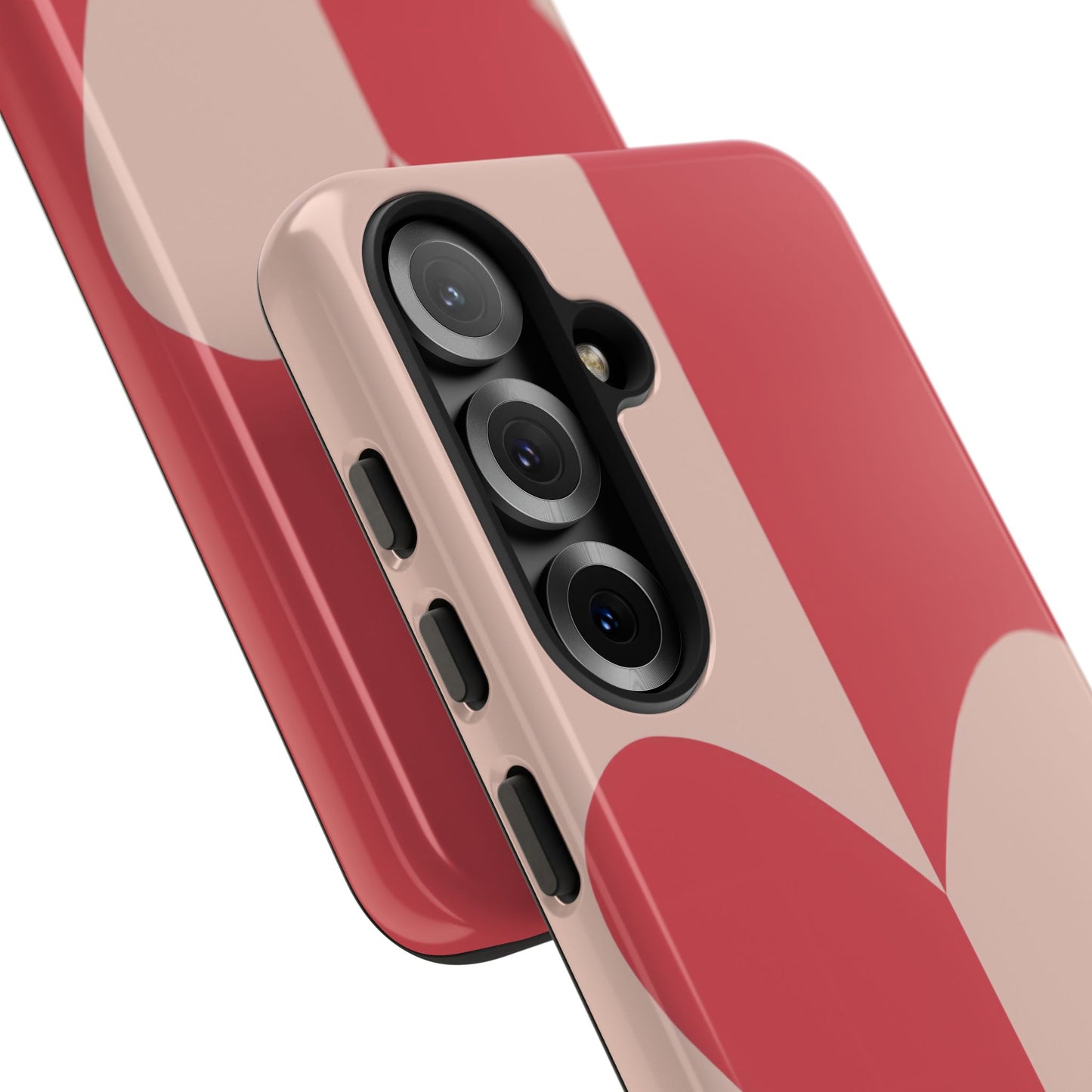 Be Mine in Red and Brown - iPhone Case, Samsung Galaxy Case, Google Pixel Case