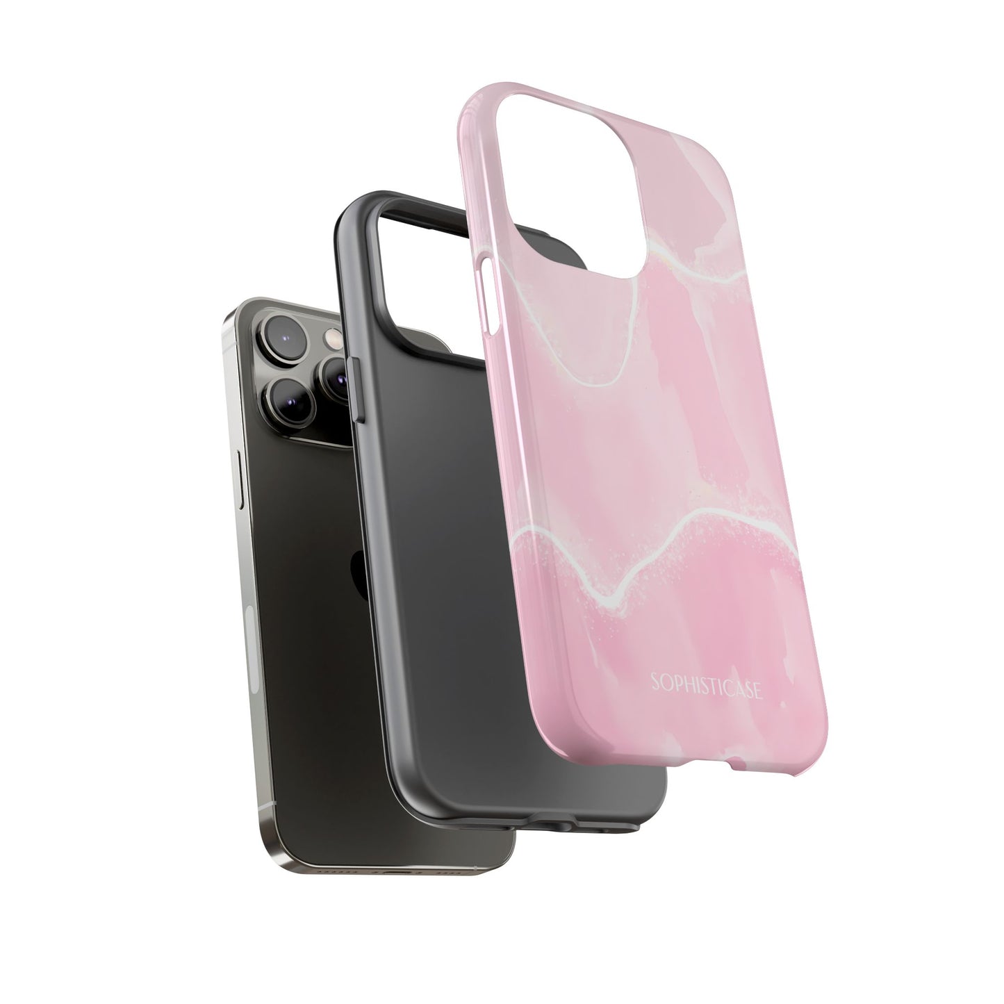 Serenity in Light Pink - iPhone Case