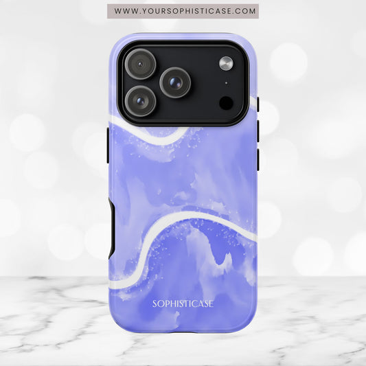 Serenity in Light Purple - iPhone Case