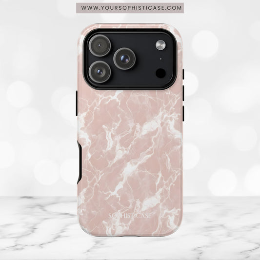 Marble Crush in Neutral Beige - iPhone Case