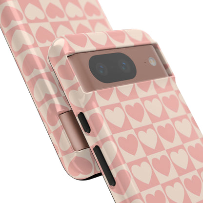Tough Love in Pink - Tough Phone Case