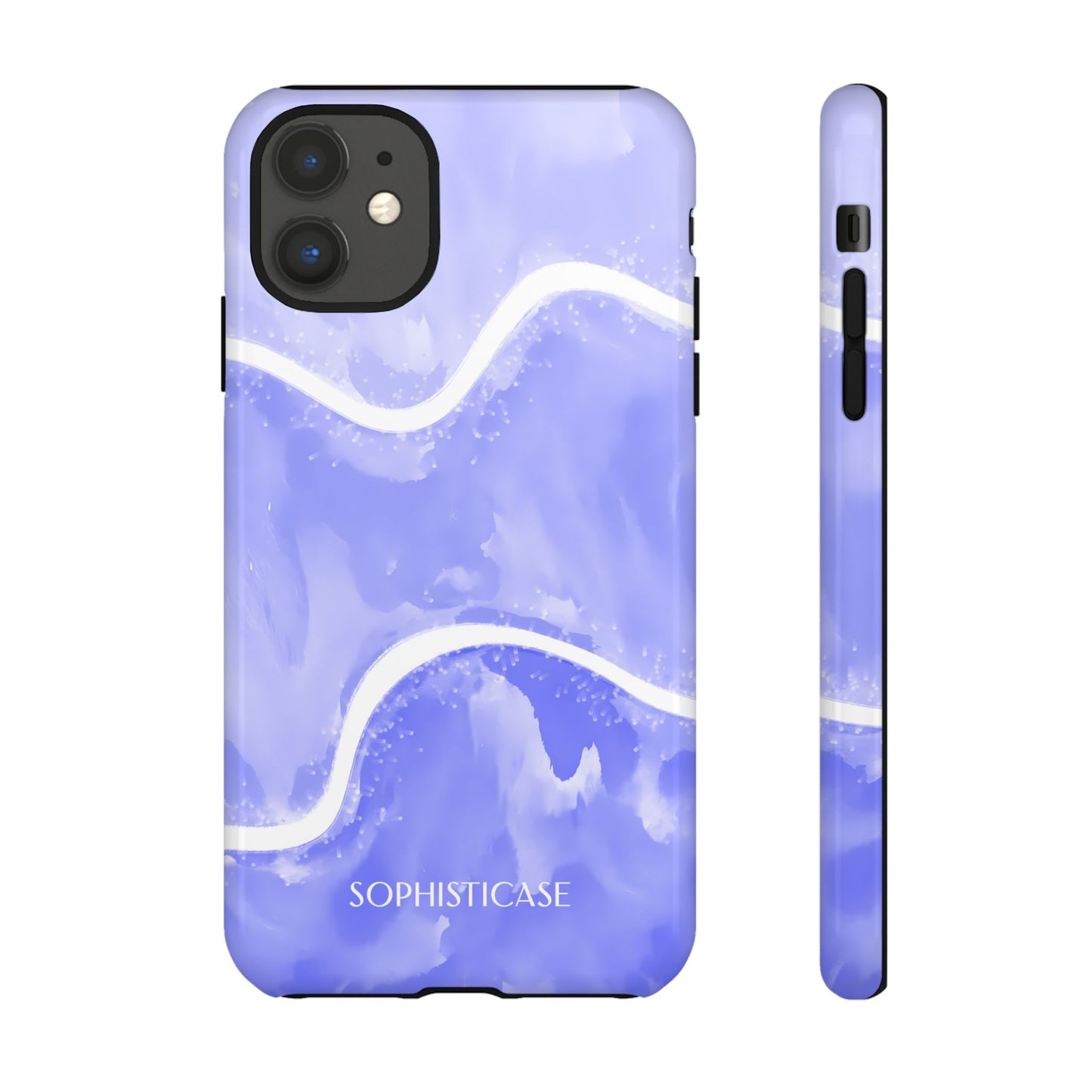 Serenity in Light Purple - Tough Phone Case for iPhone