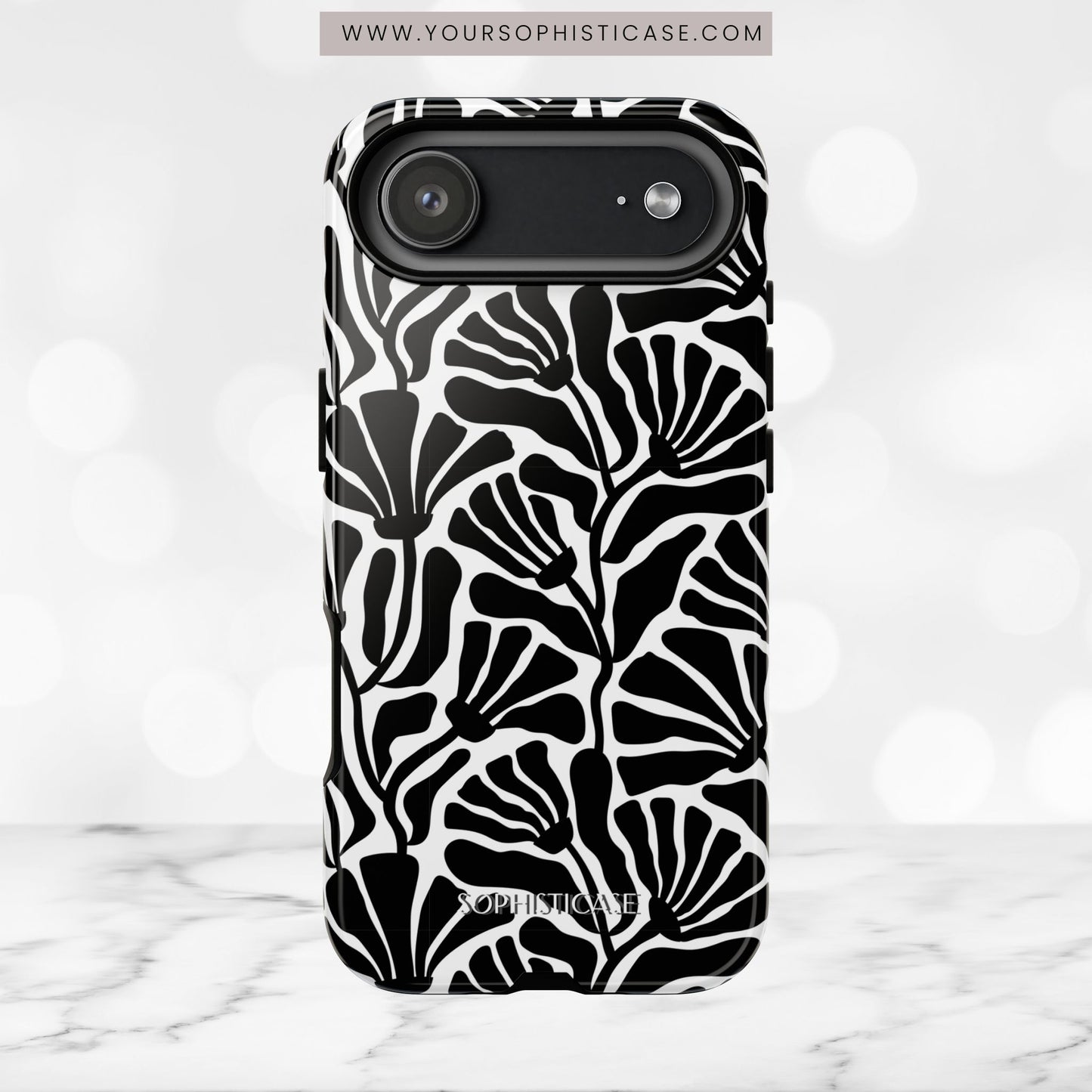 Dark Thoughts in Urban Vine - Tough Phone Case