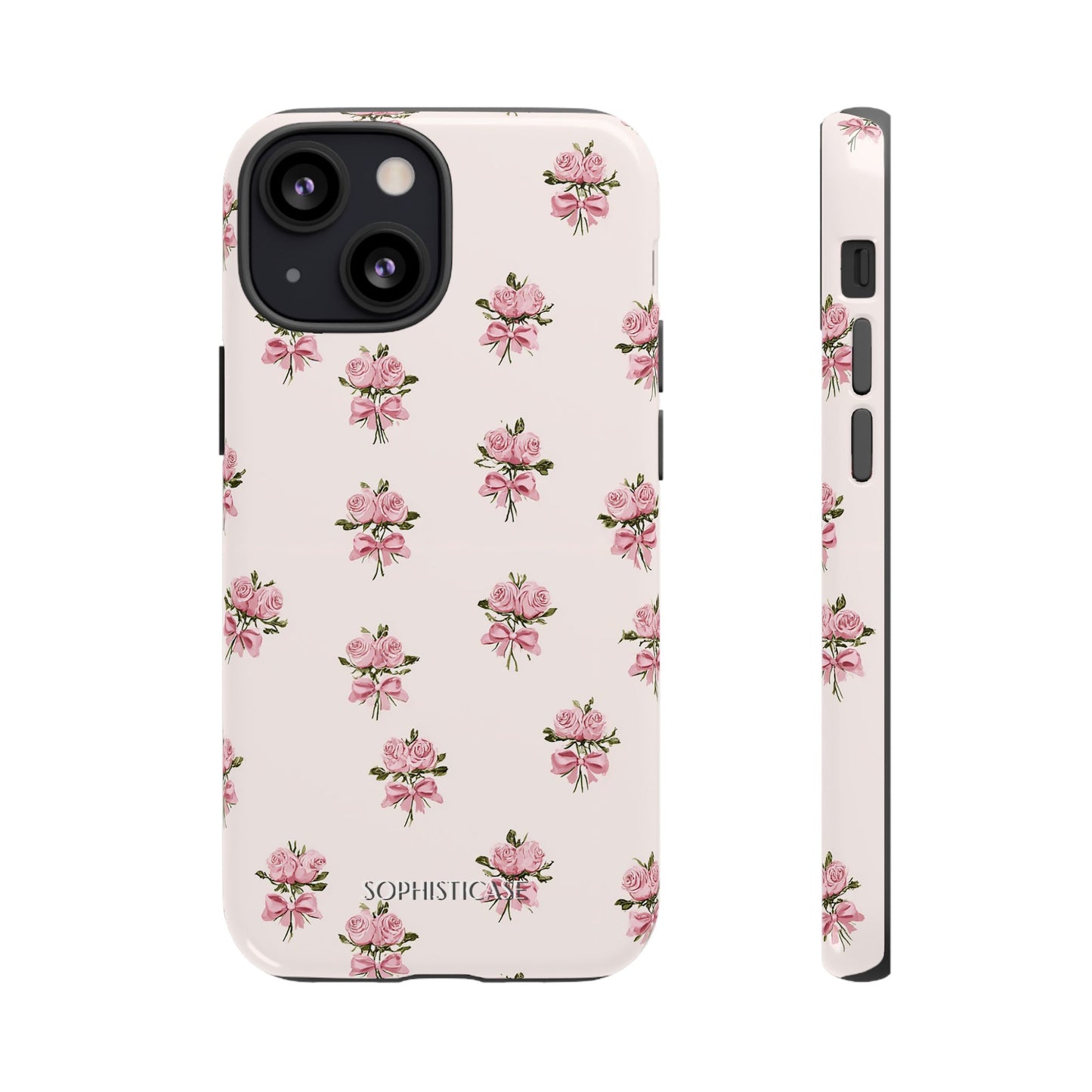 The Sweetest Thing in Coquette Rose Bouquet - iPhone Case, Samsung Galaxy Case, Google Pixel Case