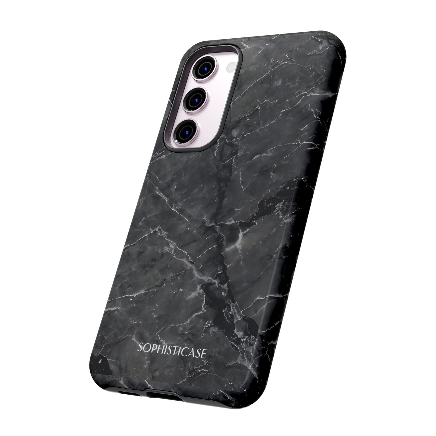 Marble Opulence in Black - iPhone Case, Samsung Galaxy Case, Google Pixel Case