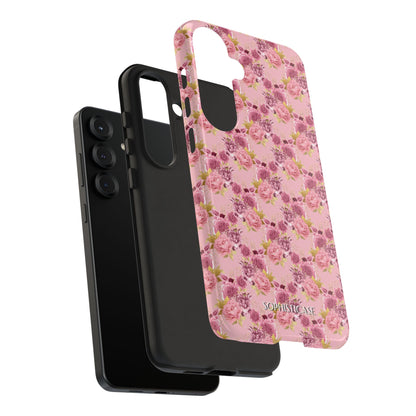 Rose Diamond Romance in Amelie - Tough Phone Case