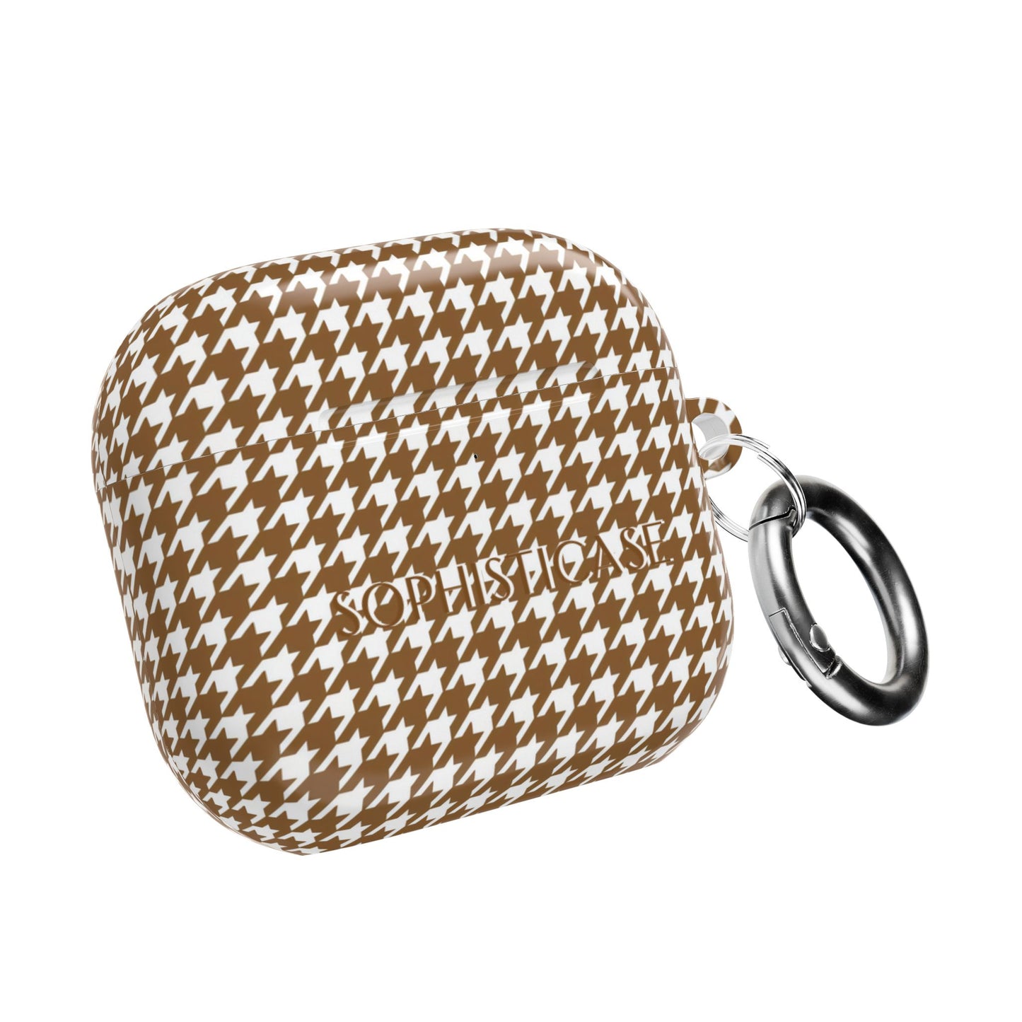 AirPod Cases - Houndstooth in Brown