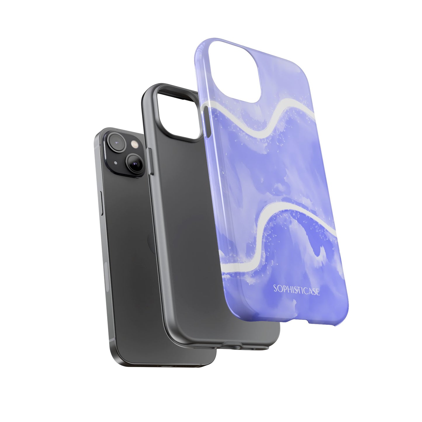 Serenity in Light Purple - iPhone Case
