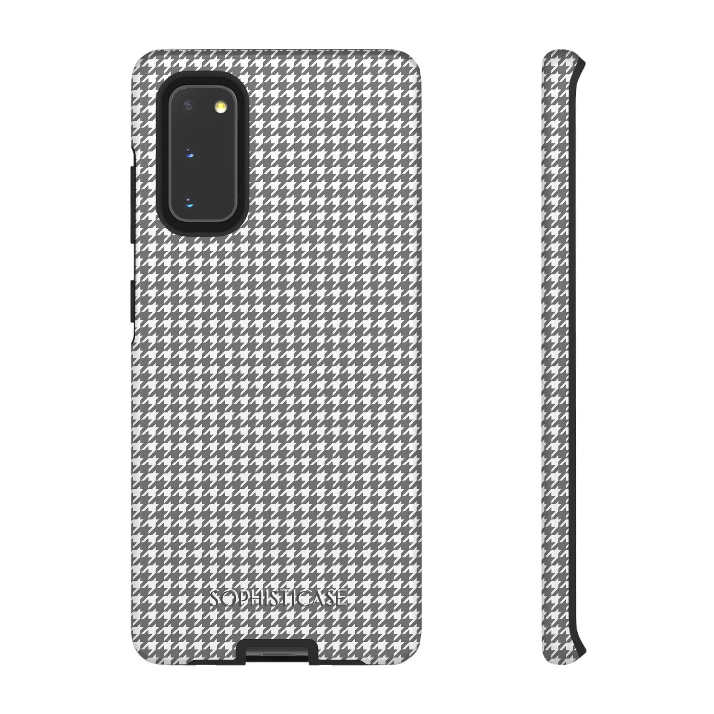 Tough Case - Houndstooth in Grey