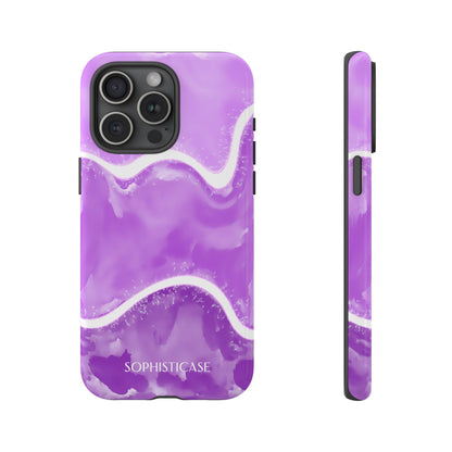 Serenity in Deep Purple - Drop Proof Phone Case for iPhone