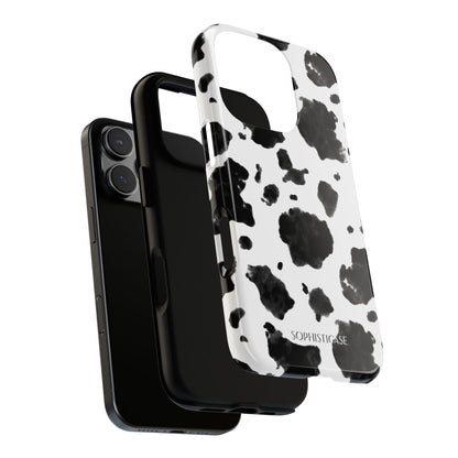Holy Cow in Black - iPhone Case