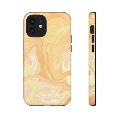 Liquid Magic in Yellow Haze - iPhone Case