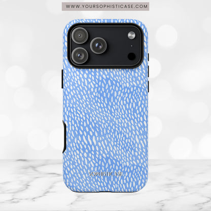 Oh Deer! in Blue - Tough Phone Case