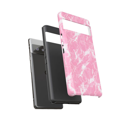 Marble Crush in Pink - Tough Phone Case
