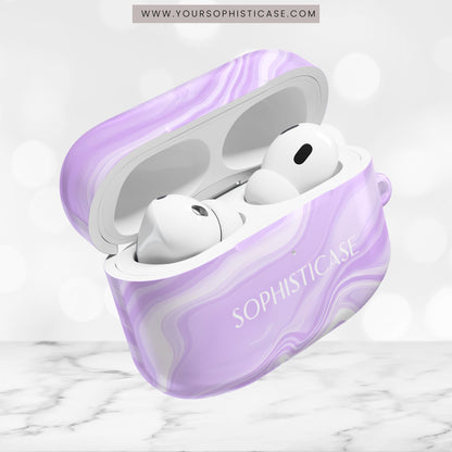 AirPod Cases - Liquid Dreams in Light Purple