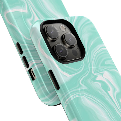 Liquid Dreams in Green - Magsafe Case