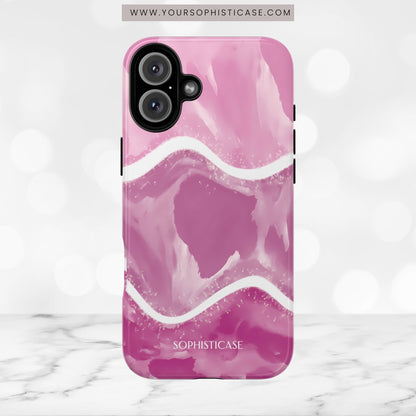 Serenity in Plum Purple - iPhone Case
