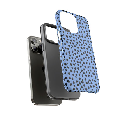 Cheetahs and Liars in Blue - iPhone Case