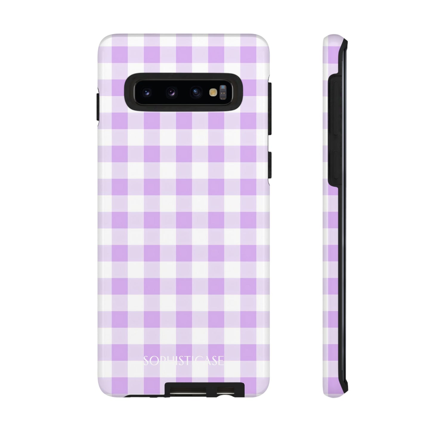 Tough Case - Gingham in Purple