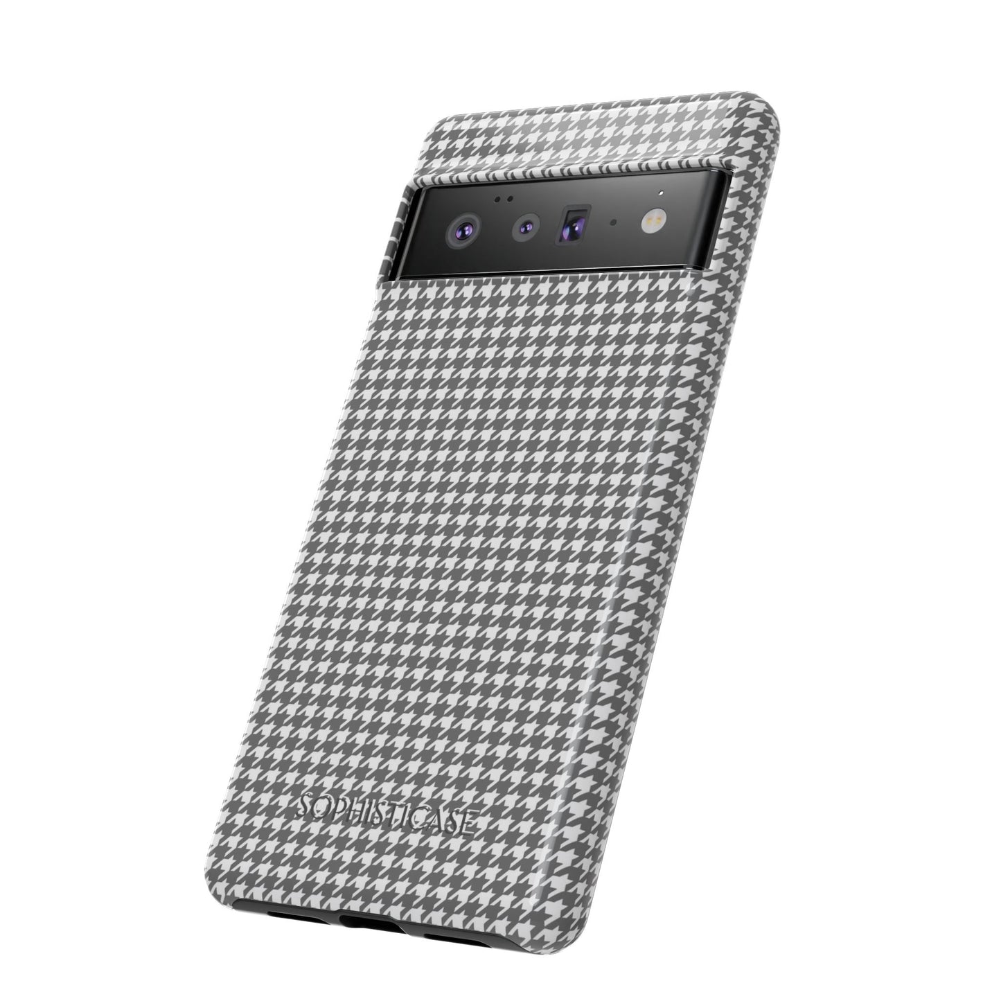 Tough Case - Houndstooth in Grey