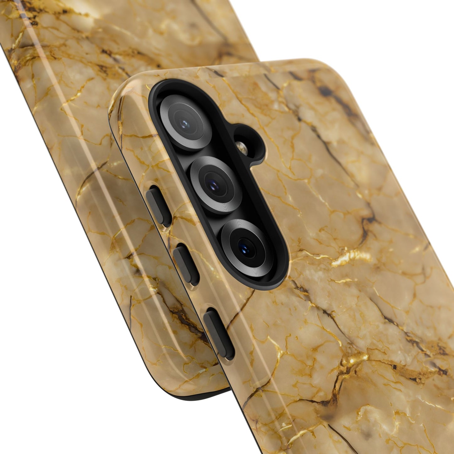 Marble Opulence in Gold - iPhone Case, Samsung Galaxy Case, Google Pixel Case