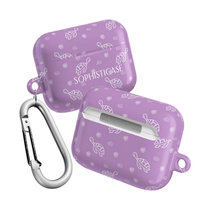 AirPod Cases - Turtle Island in Purple