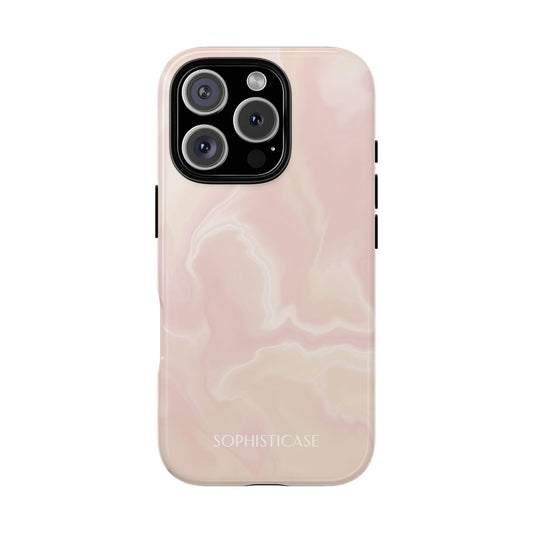 Liquid Magic in Beige Haze - Tough Phone Case for iPhone