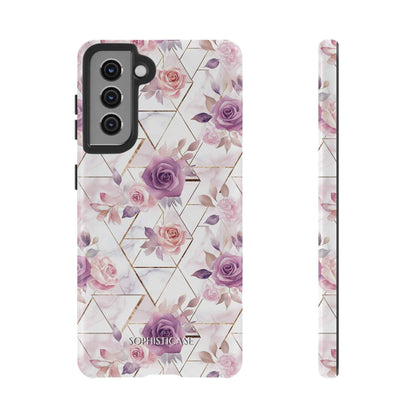 Royal Floral in Rose Royale - Tough Phone Case