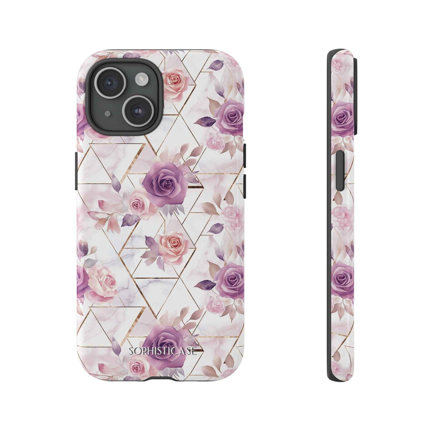 Royal Floral in Rose Royale - Tough Phone Case