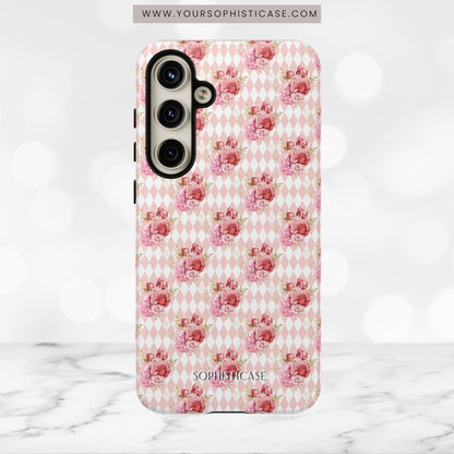 Rose Diamond Romance in Juliette - Tough Phone Case