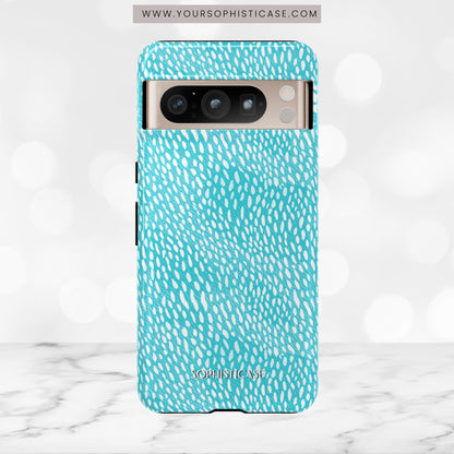 Oh Deer! in Aqua - Tough Phone Case