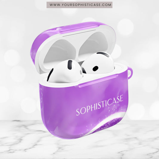 AirPod Cases - Serenity in Purple