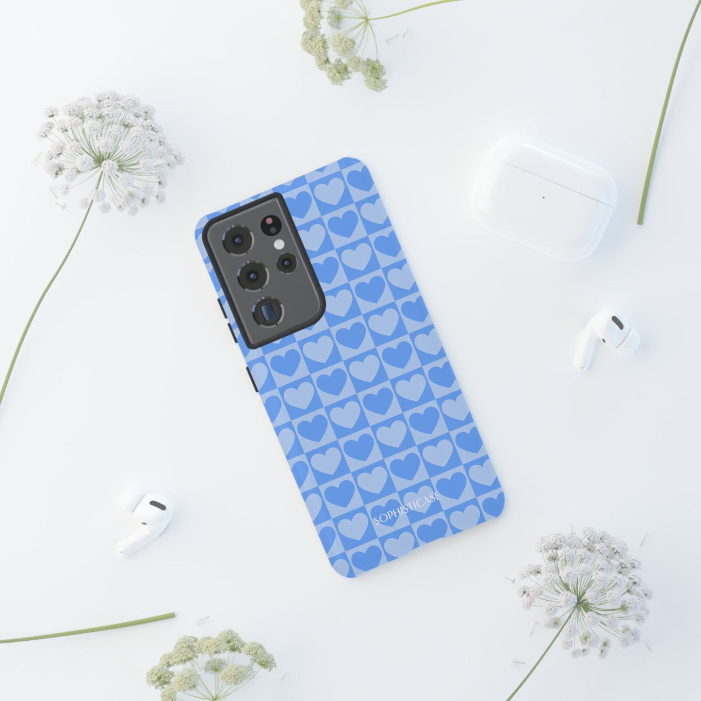 Tough Love in Blue - Tough Phone Case