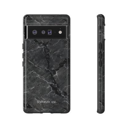 Marble Opulence in Black - iPhone Case, Samsung Galaxy Case, Google Pixel Case