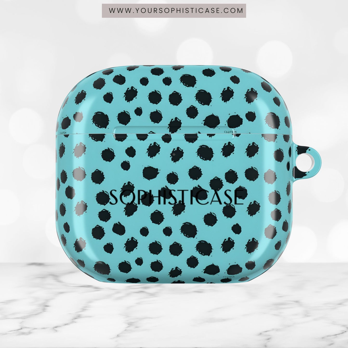 AirPod Cases - Cheetahs and Liars in Aqua