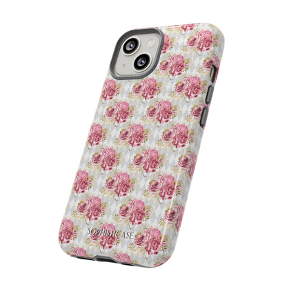 Rose Diamond Romance in Colette - iPhone Case