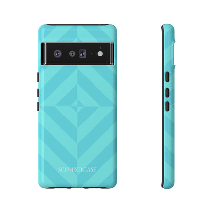 Zenergy in Aqua - Tough Phone Case for Google Pixel