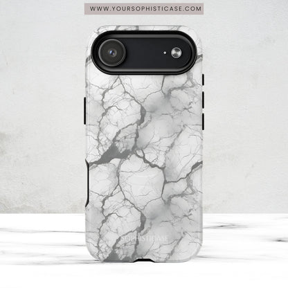 Marble Opulence in Charcoal Grey - Magsafe Case