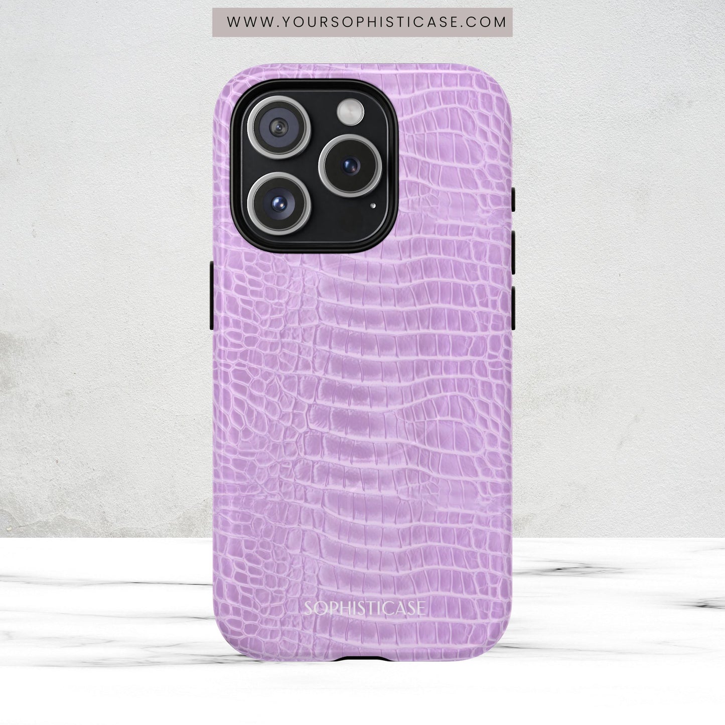 Luxe Leather in Purple - Magsafe Case