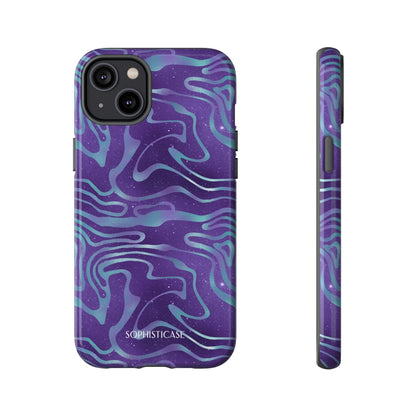 Cosmic Gold in Blue & Purple - iPhone Case, Samsung Galaxy Case, Google Pixel Case