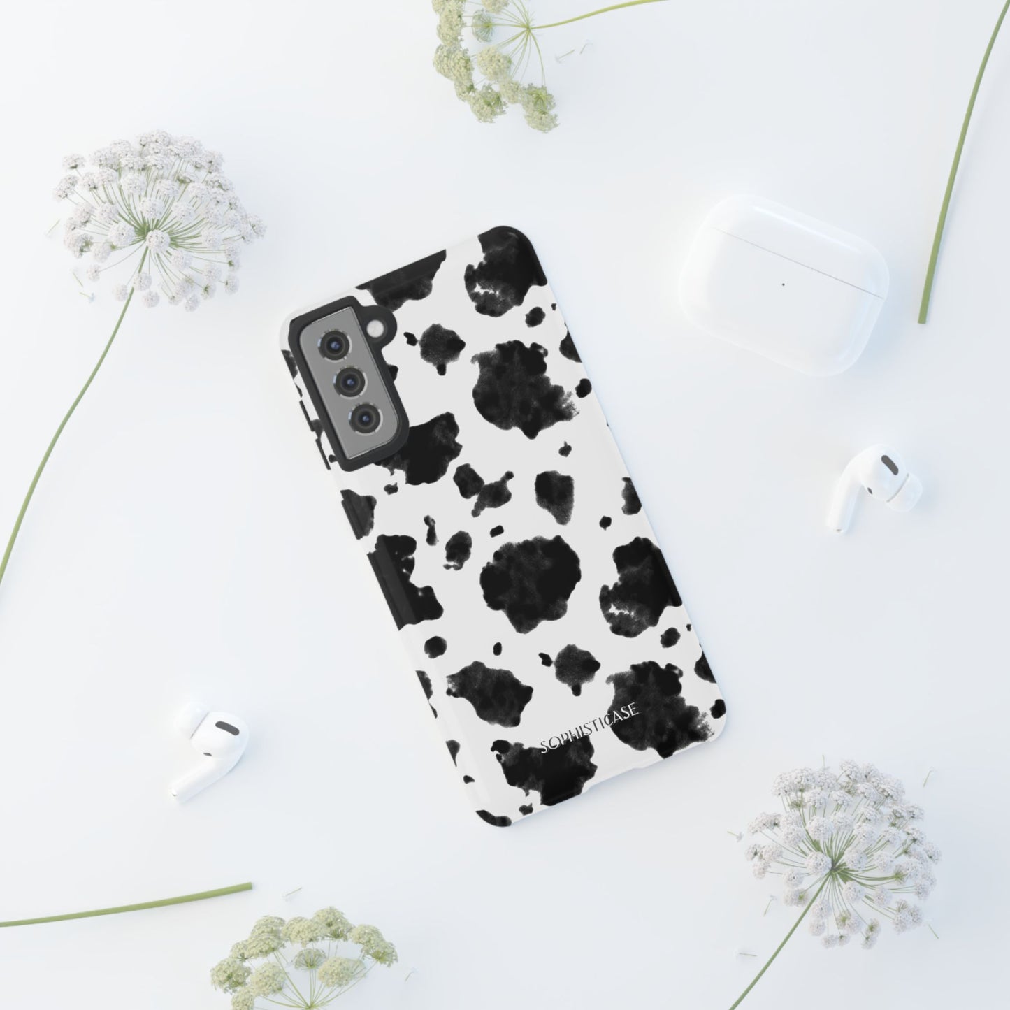 Holy Cow in Black - Tough Phone Case