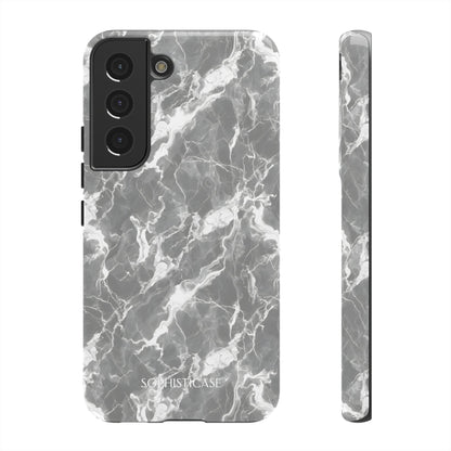 Marble Crush in Charcoal Grey - iPhone Case, Samsung Galaxy Case, Google Pixel Case