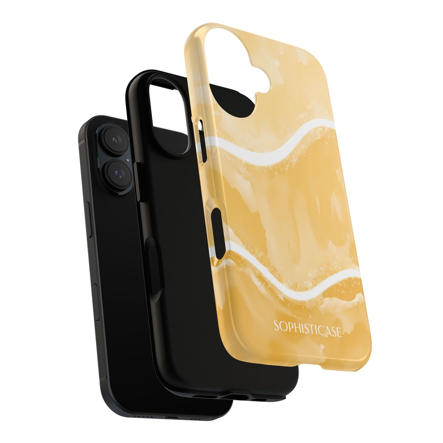 Serenity in Yellow - Protective Phone Case for iPhone