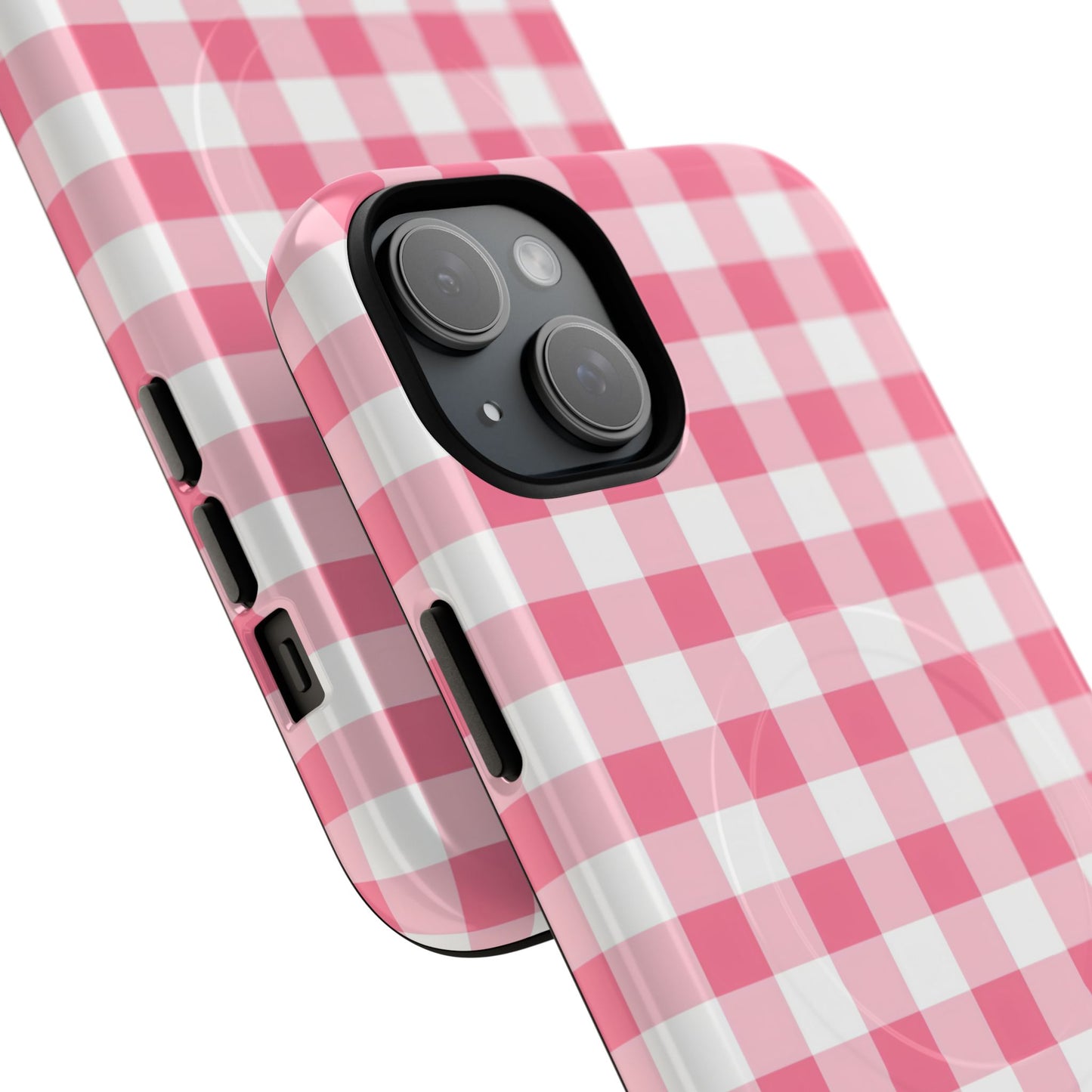 Gingham in Salmon - Magsafe Case