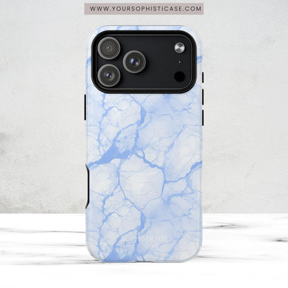 Marble Opulence in Blue - Magsafe Case