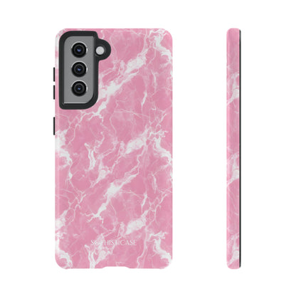 Marble Crush in Pink - Tough Phone Case