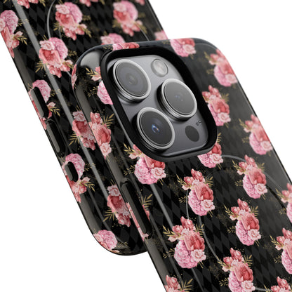 Rose Diamond Romance in Vivienne - Magsafe Phone Case
