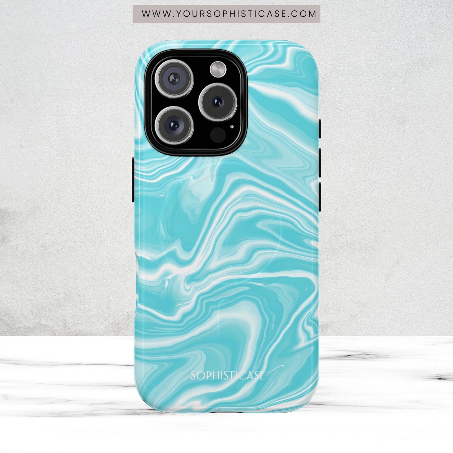 Liquid Dreams in Aqua - Magsafe Case